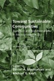 Toward Sustainable Communities, Second Edition Transition and Transformations in Environmental Policy cover art