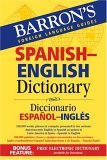 Spanish-English Dictionary Diccionario Espaï¿½ol-Inglï¿½s  9780764133299 Front Cover