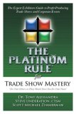 Platinum Rule for Trade Show Mastery The Expert Exhibitor's Guide to Profit-Producing Trade Shows and Corporate Events 2007 9781600373299 Front Cover