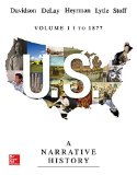 U. S. A Narrative History to 1877 cover art
