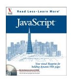 JavaScript Your Visual Blueprint for Building Dynamic Web Pages 2000 9780764547300 Front Cover