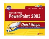 Microsoft Office PowerPoint 2003 Quicksteps 2004 9780072232301 Front Cover