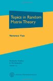 Topics in Random Matrix Theory  cover art