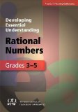 Developing Essential Understanding - Rational Numbers in Grades 3-5  cover art