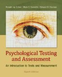 Psychological Testing and Assessment An Introduction to Tests and Measurement cover art