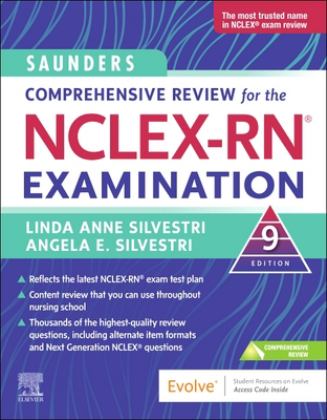 Saunders Comprehensive Review for the NCLEX-RN Examination:  9780323795302 Front Cover