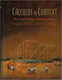 Calculus in Context The Five College Calculus Project  9780716726302 Front Cover
