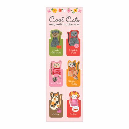 Cool Cats Magnetic Bookmarks 2018 9780735354302 Front Cover