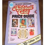 Baseball Card Price Guide 10th 1996 9780873414302 Front Cover