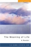 Meaning of Life A Reader cover art