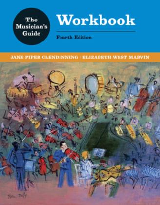 Musician's Guide to Theory and Analysis Workbook, 4th Edition 4th 9780393442304 Front Cover