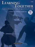 Learning Together Sequential Repertoire for Solo Strings or String Ensemble (Violin), Book and CD cover art