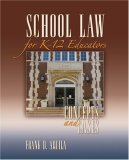 School Law for K-12 Educators Concepts and Cases cover art