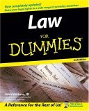 Law for Dummies  cover art