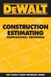 Construction Estimating Professional Reference 2006 9780977718306 Front Cover