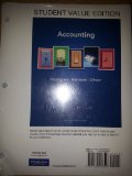 Accounting, Chapters 1-23 9th 9780132569309 Front Cover