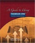 Guide to Using Thomson One - Business School Edition 2004 9780324319309 Front Cover