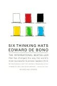 Six Thinking Hats  cover art