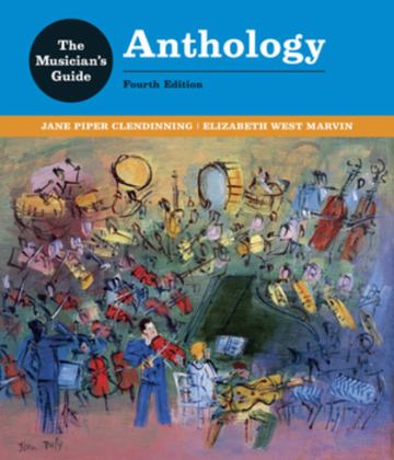 Musician's Guide to Theory and Analysis Anthology, 4th Edition 4th 9780393442311 Front Cover