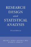 Research Design and Statistical Analysis Third Edition