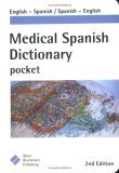 Medical Spanish Dictionary Pocket English-Spanish, Spanish-English cover art