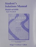 Student Solutions Manual, Multivariable for Calculus and Calculus Early Transcendentals cover art