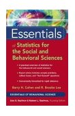 Essentials of Statistics for the Social and Behavioral Sciences 
