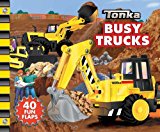 TONKA Busy Trucks A Lift-The-Flap Book 2014 9780794430313 Front Cover