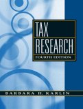 Tax Research  cover art