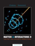 Matter and Interactions II Electric and Magnetic Interactions 2nd 9780470108314 Front Cover