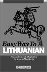 Easy Way to Lithuanian 1992 9780884325314 Front Cover