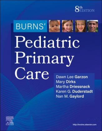     BURNS' PEDIATRIC PRIMARY CARE  9780323882316 Front Cover