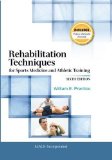 Rehabilitation Techniques for Sports Medicine and Athletic Training  cover art