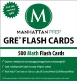 500 GRE Math Flash Cards 2013 9781937707316 Front Cover