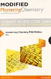 Modified MasteringChemistry with Pearson EText -- Standalone Access Card -- for Introductory Chemistry  cover art