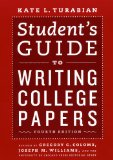 Student's Guide to Writing College Papers Fourth Edition cover art