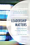 Leadership Matters Leading Museums in an Age of Discord 2nd 9781538118320 Front Cover