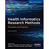 HEALTH INFORMATICS RESEARCH METHODS  9781584265320 Front Cover