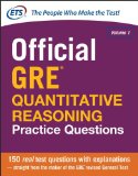 Official Gre Quantitative Reasoning Practice Questions:  cover art