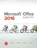 Microsoft Office 2016: in Practice  9780078020322 Front Cover