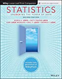Statistics: Unlocking the Power of Data, 2e WileyPLUS (next Generation) + Loose-Leaf 2nd 9781119491323 Front Cover