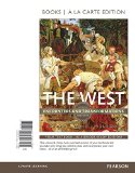 West Encounters and Transformations, Volume 2, Books a la Carte Edition 5th 9780134232324 Front Cover