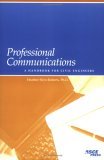 Professional Communications A Handbook for Civil Engineers cover art