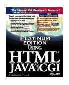 Platinum Edition Using HTML 3.2, Java 1.1, and GCI 8 Contemporary Photographers 1996 9780789709325 Front Cover