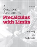 Graphical Approach to Precalculus with Limits, a + Mylab Math with Pearson EText  cover art