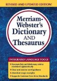 Merriam-Webster's Dictionary and Thesaurus  cover art