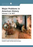 Major Problems in American History to 1877  cover art
