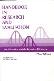 Handbook in Research and Evaluation, 3rd Edition cover art