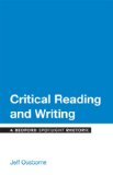 Critical Reading and Writing A Bedford Spotlight Rhetoric