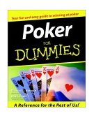 Poker for Dummies 2000 9780764552328 Front Cover
